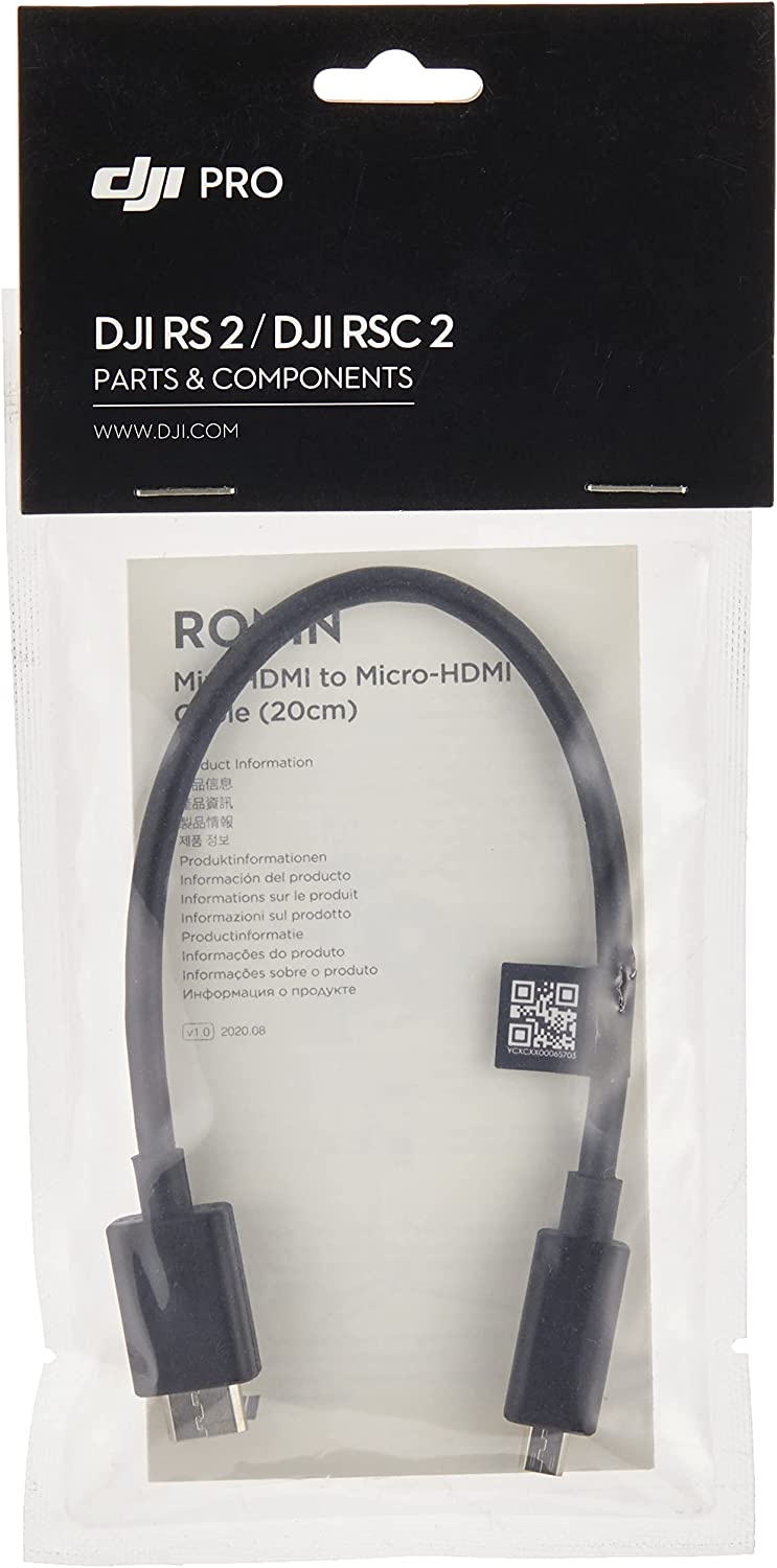 DJI R Mini-HDMI to Micro-HDMI Cable 20cm