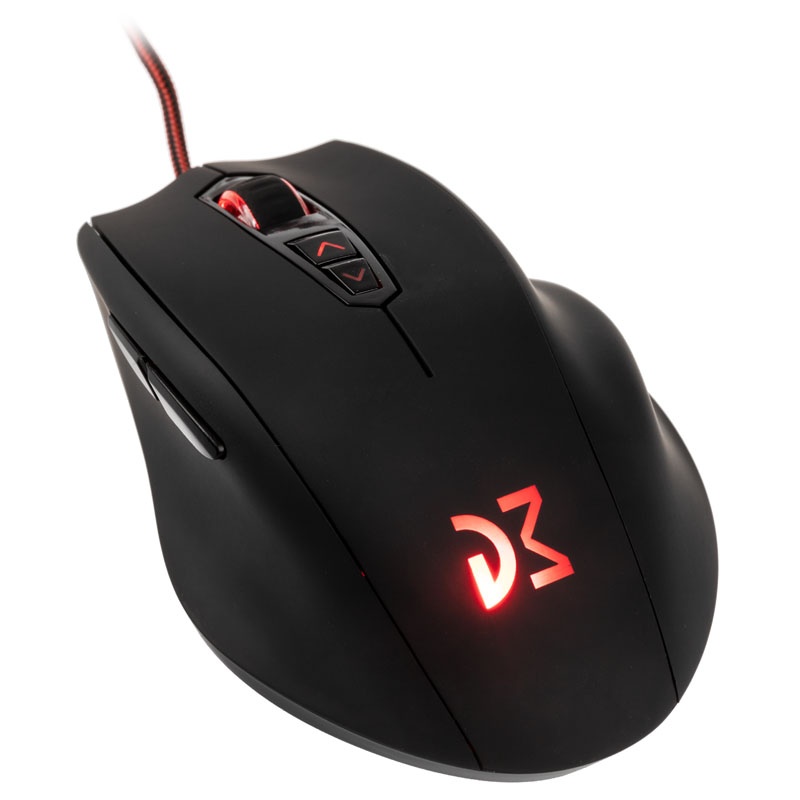 Dream machines DM2 Comfy S gaming mouse - RGB, black, matt ...