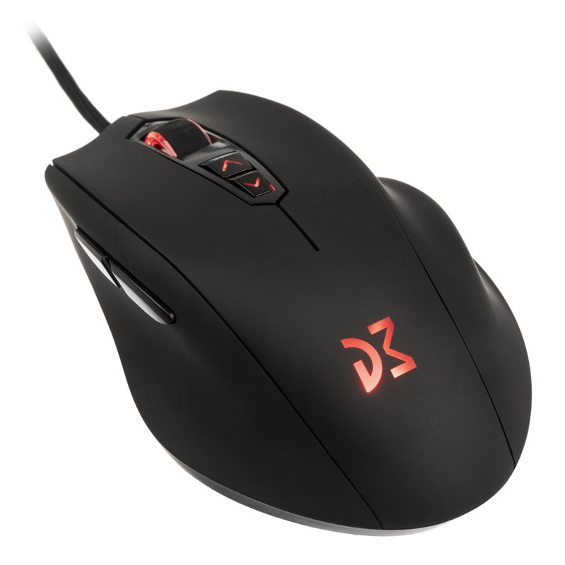 Dream machines DM2 Supreme Gaming Mouse - black, matt - Watercooling UK