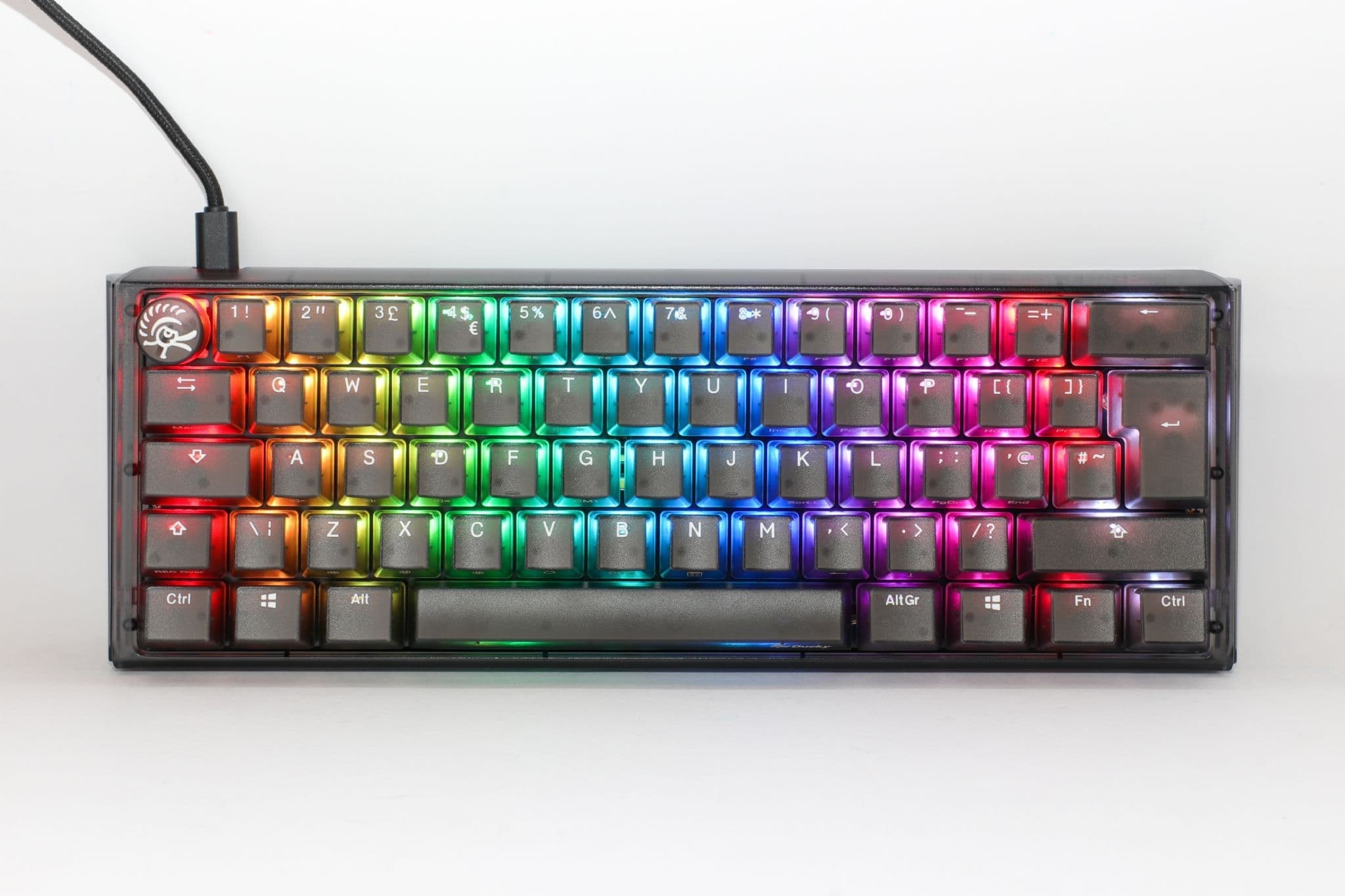 Ducky Channel One 3 Aura Black (UK) - SF 65% - Cherry Silent Red ...