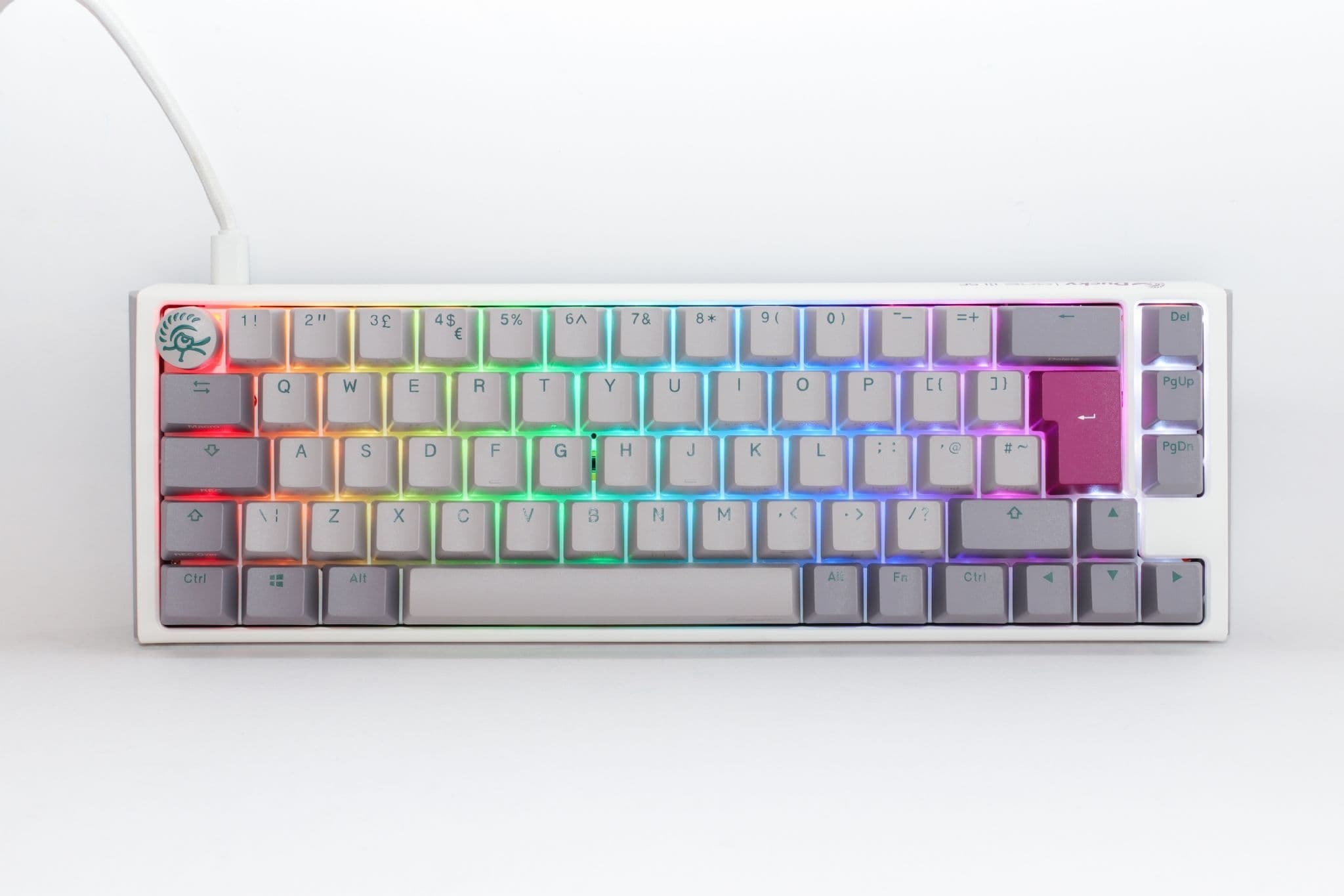 Ducky Channel One 3 Mist Grey (UK) - SF 65% - Cherry Brown