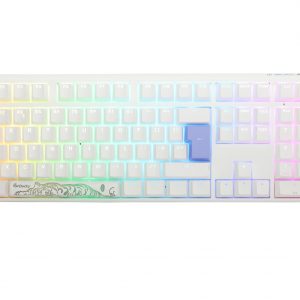 Ducky Channel One 3 Pure White (UK) - Full Size - Cherry Black