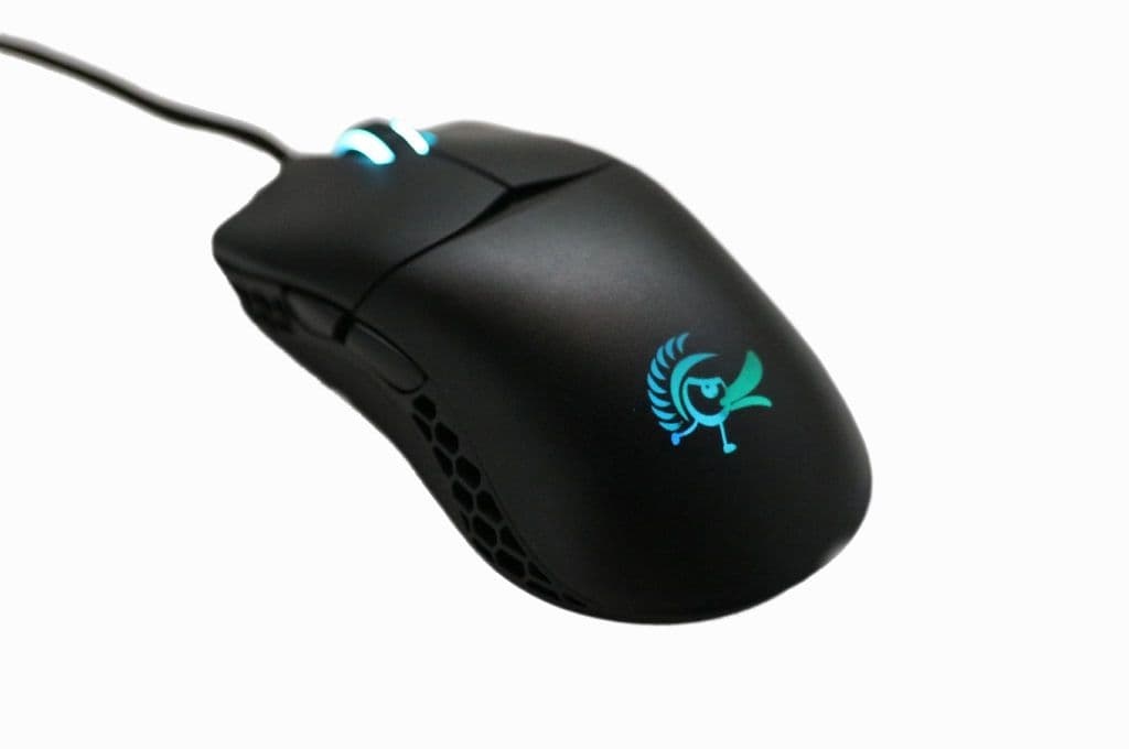 Ducky Feather Gaming Mouse, ARGB - Black