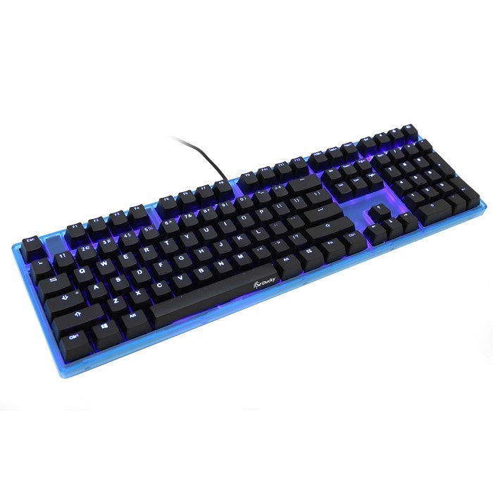 Ducky One Blue LED Blue Case Brown Cherry MX Switch