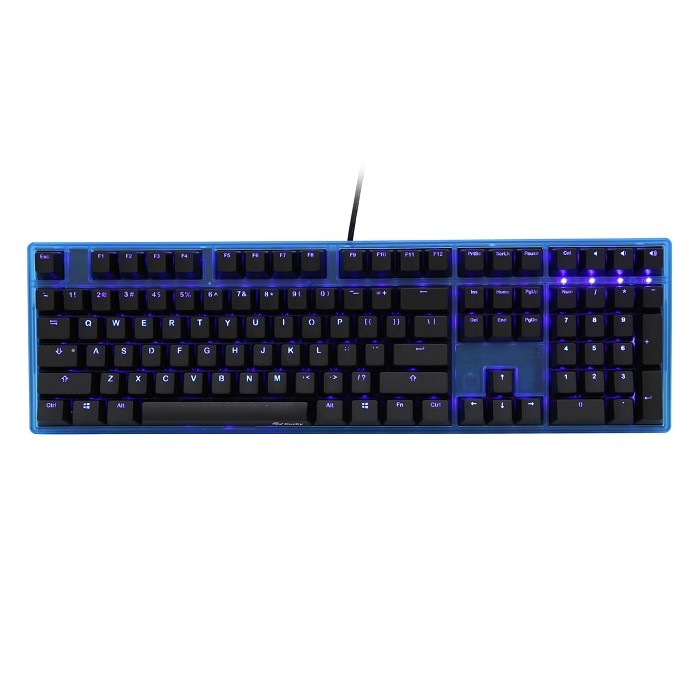 Ducky One Blue LED Blue Case Brown Cherry MX Switch