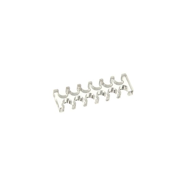 E22 12-slot cable comb 3mm small – clear