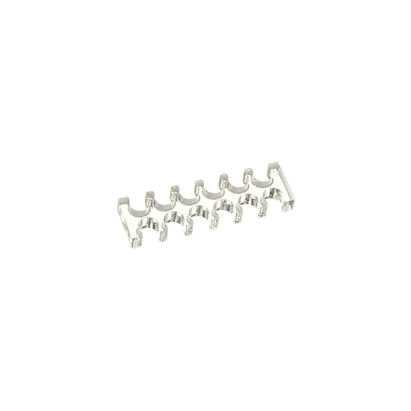 E22 12-slot cable comb 3mm small - clear