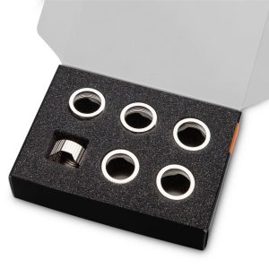 EK-Quantum Torque Compression Ring 6-Pack HDC 16 - Nickel