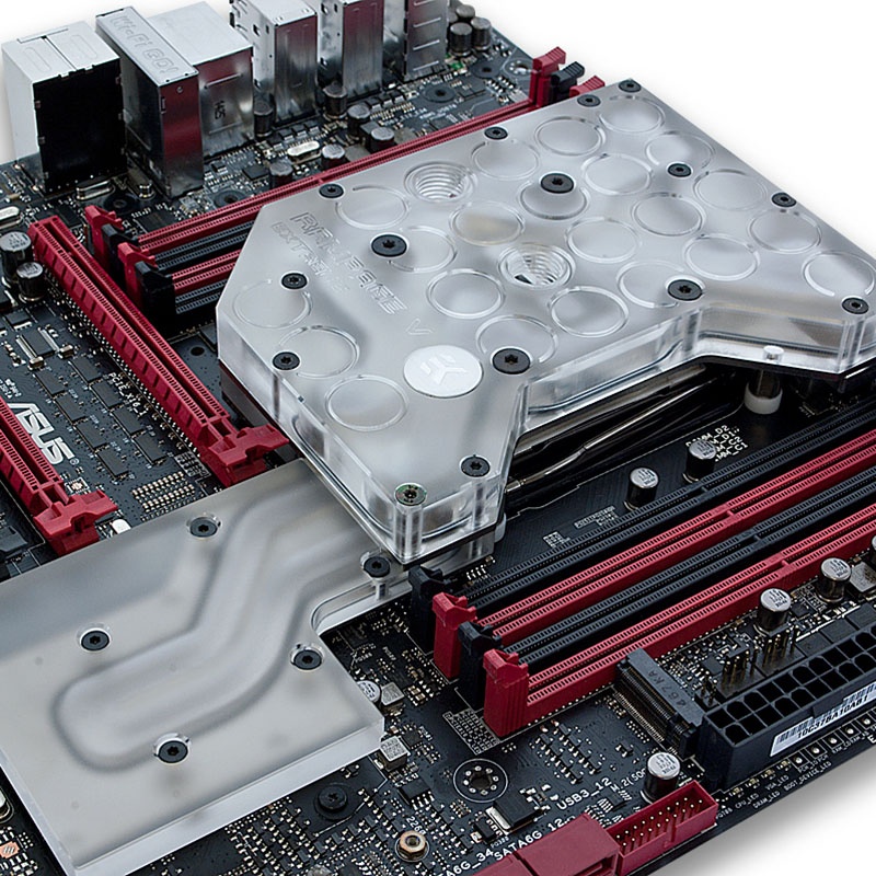EK Water Blocks EK-FBASUS R5E Monoblock - Nickel CSQ