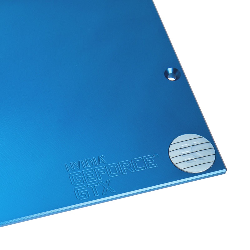 EK Water Blocks EK-FC780 GTX Ti Back Plate - blue