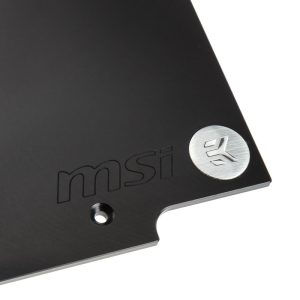 EK Water Blocks EK-FC970 GTX TFX backplate - black