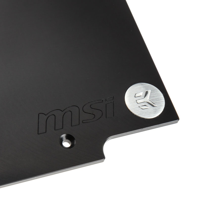 EK Water Blocks EK-FC970 GTX TFX backplate - black
