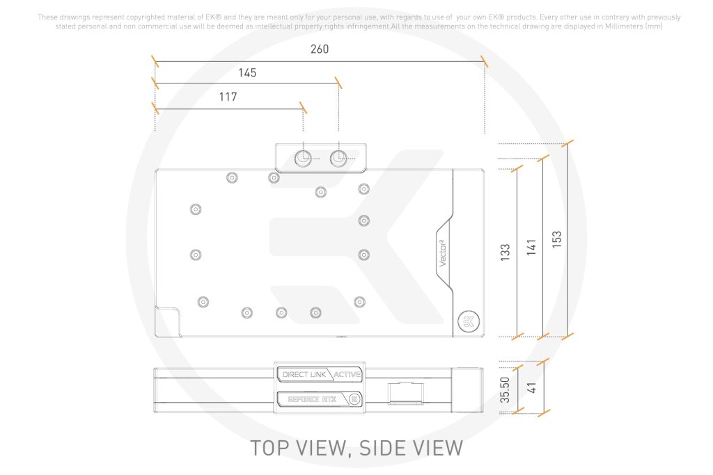 EK Water Blocks EK-Quantum Vector2 Strix/TUF RTX 4090 ABP Set D-RGB - Nickel + Acryl B-Grade