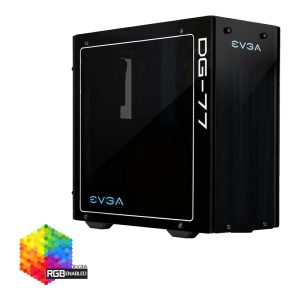 EVGA DG-77 Midi-Tower tempered glass - matt black