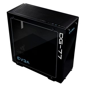 EVGA DG-77 Midi-Tower tempered glass - matt black