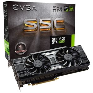 EVGA GeForce GTX 1060 SSC Gaming, 6144 MB GDDR5