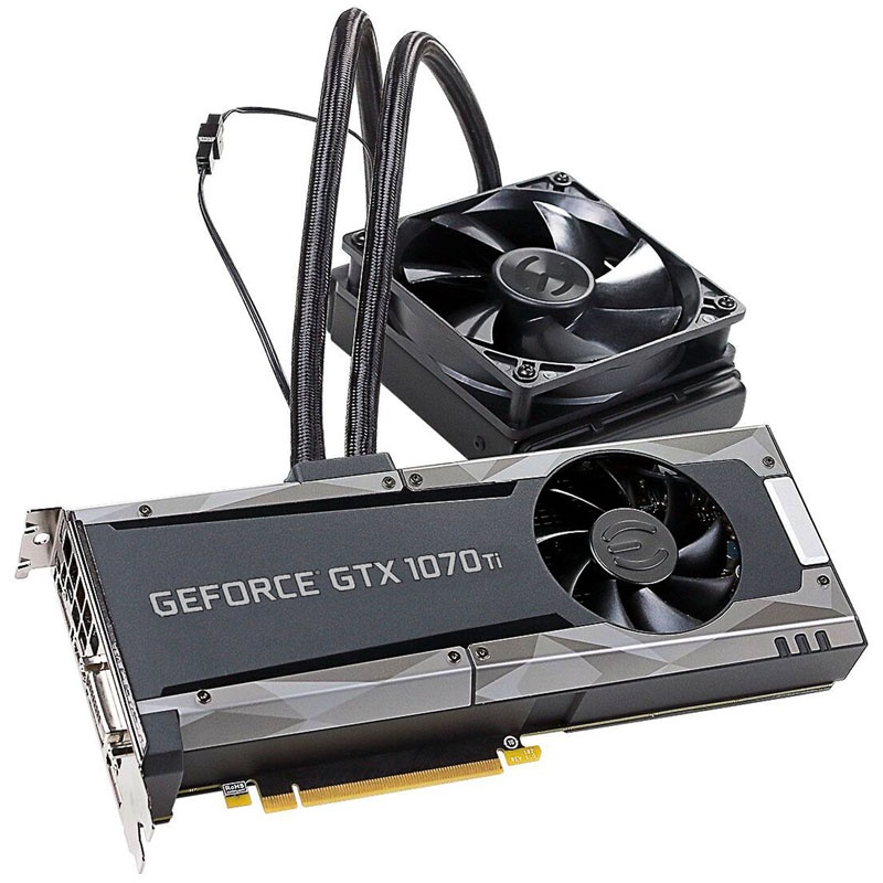 EVGA GeForce GTX 1070 Ti SC Hybrid 8196 MB GDDR5