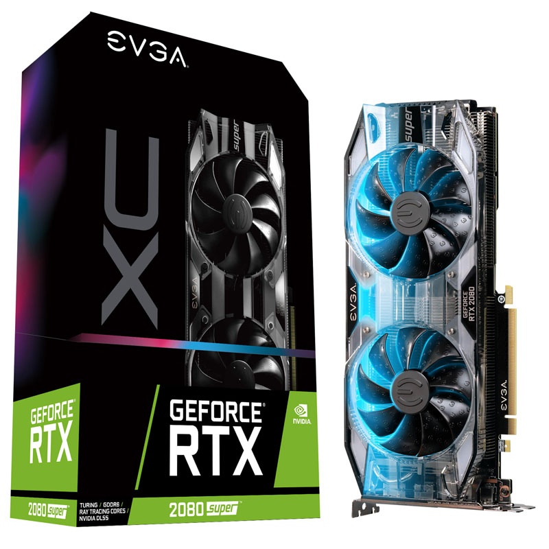 EVGA GeForce RTX 2080 Super XC Gaming, 8192 MB GDDR6