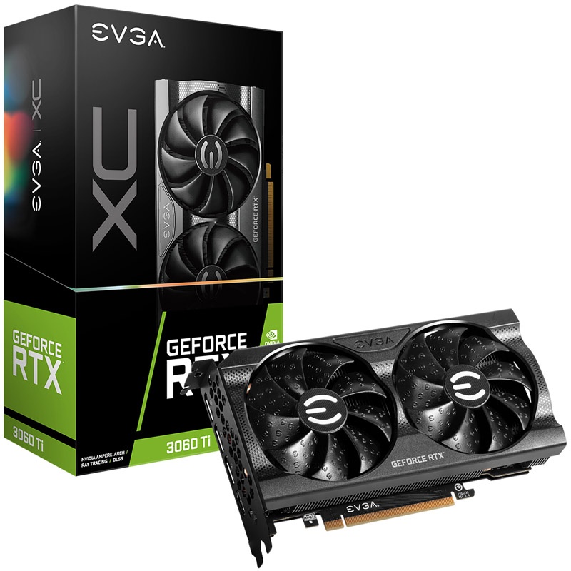 EVGA GeForce RTX 3060 Ti XC Gaming LHR, 8192MB GDDR6 - Watercooling UK