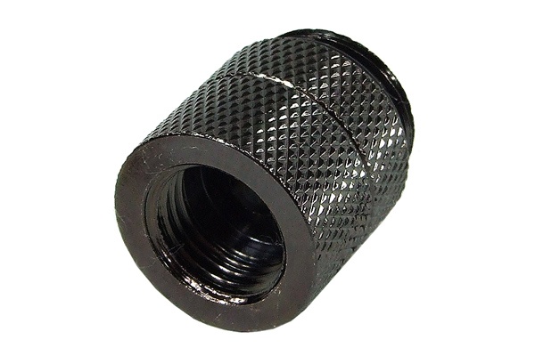 extension G3/8 to G1/4 revolvable - black nickel
