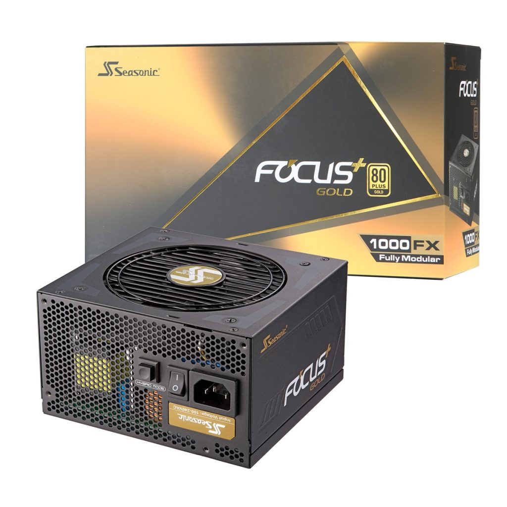 Seasonic Focus Plus 1000W Gold 80 Plus Full Modular PSU - Watercooling UK