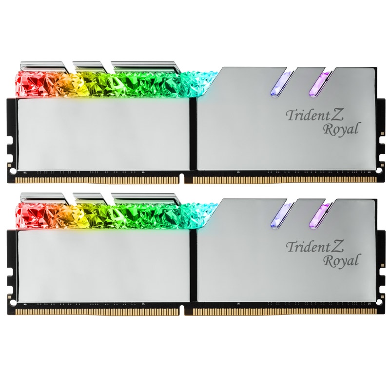 G. Skill Trident Z Royal, DDR4-4000, CL18 - 32 GB dual kit, silver