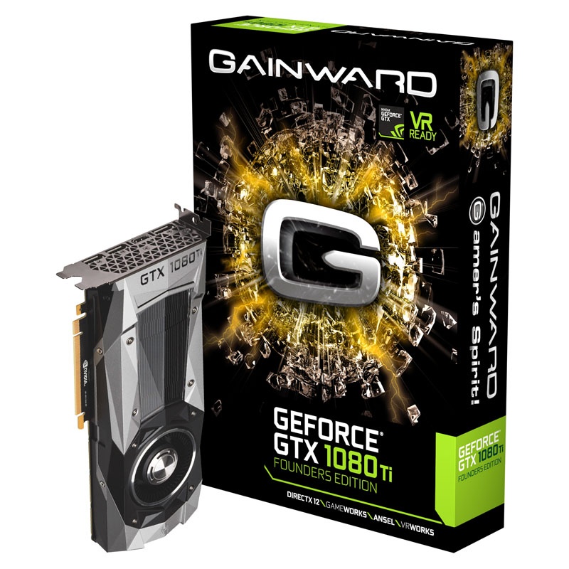 Gainward GeForce GTX 1080 Ti Founders Edition, 11264 MB GDDR5X