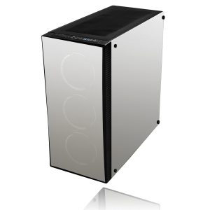 Game Max Sapphire RGB Mid Tower 2 x USB3 Tempered Glass Mirror Sides and Front