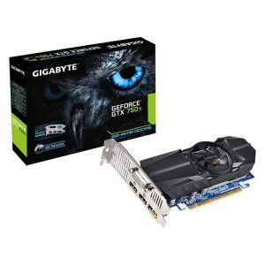 Gigabyte GeForce GTX 750 Ti OC, 2048MB GDDR5, Low Profile