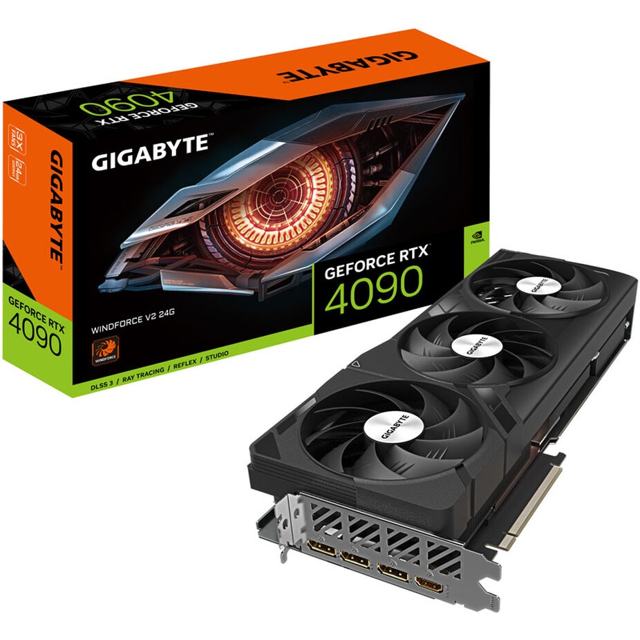GIGABYTE GeForce RTX 4090 Windforce 24G V2, 24576MB GDDR6X