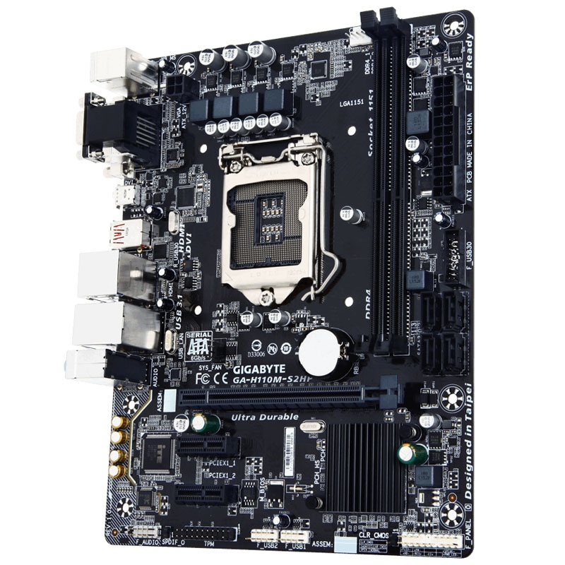 Gigabyte H110M-S2HP, Intel H110 Mainboard - Socket 1151