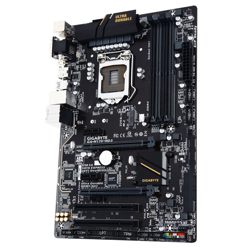Gigabyte H170-HD3, Intel H170 Mainboard - Socket 1151