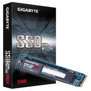 Gigabyte NVMe SSD, PCIe 3.0 M.2 type 2280 - 256 GB