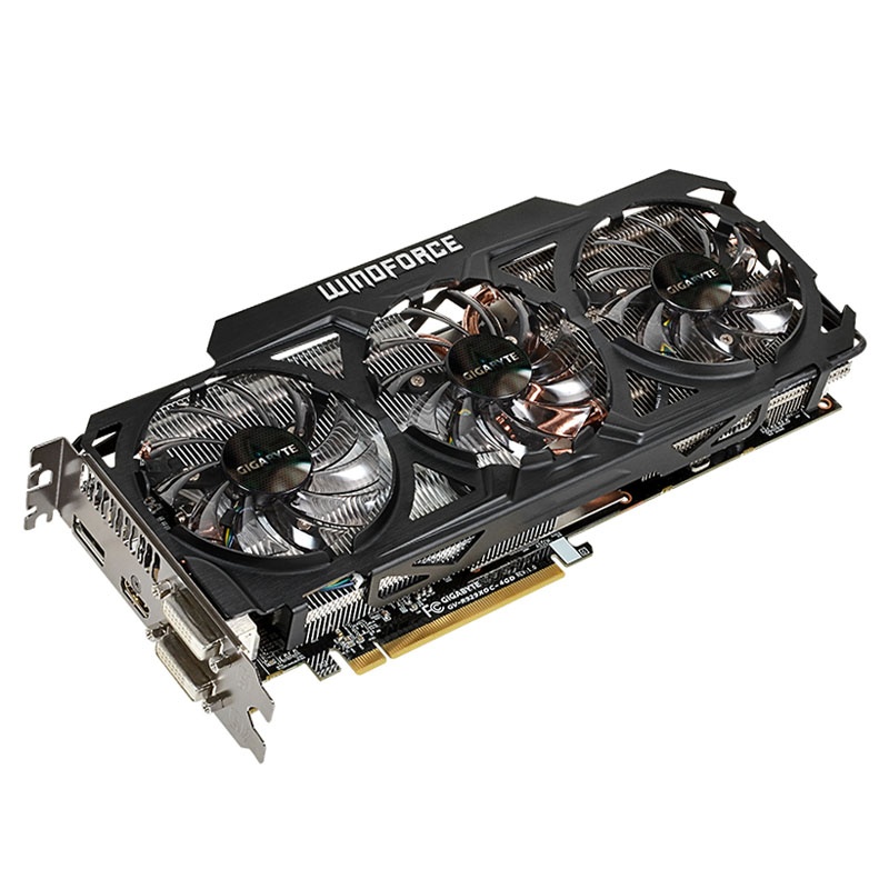 Gigabyte Radeon 290X R9, Wind Force 3X, 4096 MB DDR5, DP, HDMI, DVI