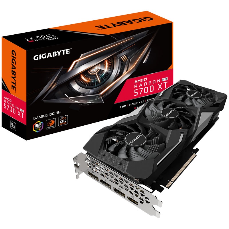 Gigabyte Radeon RX 5700 XT gaming OC 8G, 8192 MB GDDR6