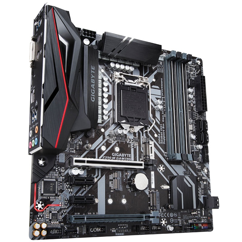 Gigabyte Z390 M Gaming, Intel Z390 Motherboard - Socket 1151