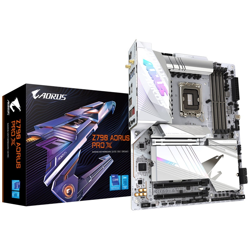 Gigabytes Z790 Aorus Pro X, Intel Z790 motherboard, Socket 1700, DDR5