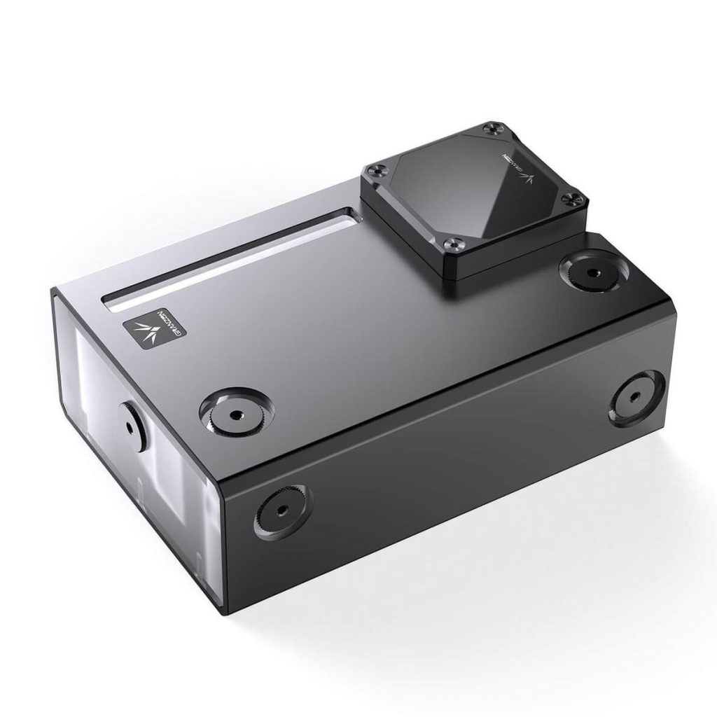 Granzon Digital Display Pump / Reservoir with Armour, 5v aRGB (GE-A180) - B-Grade