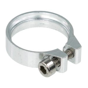 Hose clamp hexagonal key 15.5 - 17mm silver