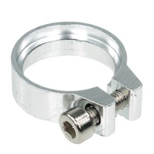 Hose clamp hexagonal socket 12.7 - 14.3mm silver