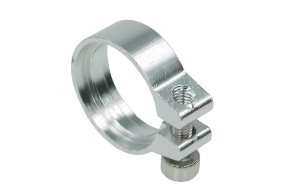 Hose clamp hexagonal socket 12.7 - 14.3mm silver