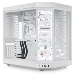 Hyte Y70 Midi Tower Touch - white : image 1