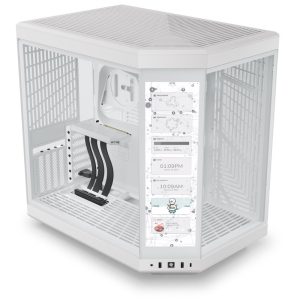 Hyte Y70 Midi Tower Touch - white : image 2