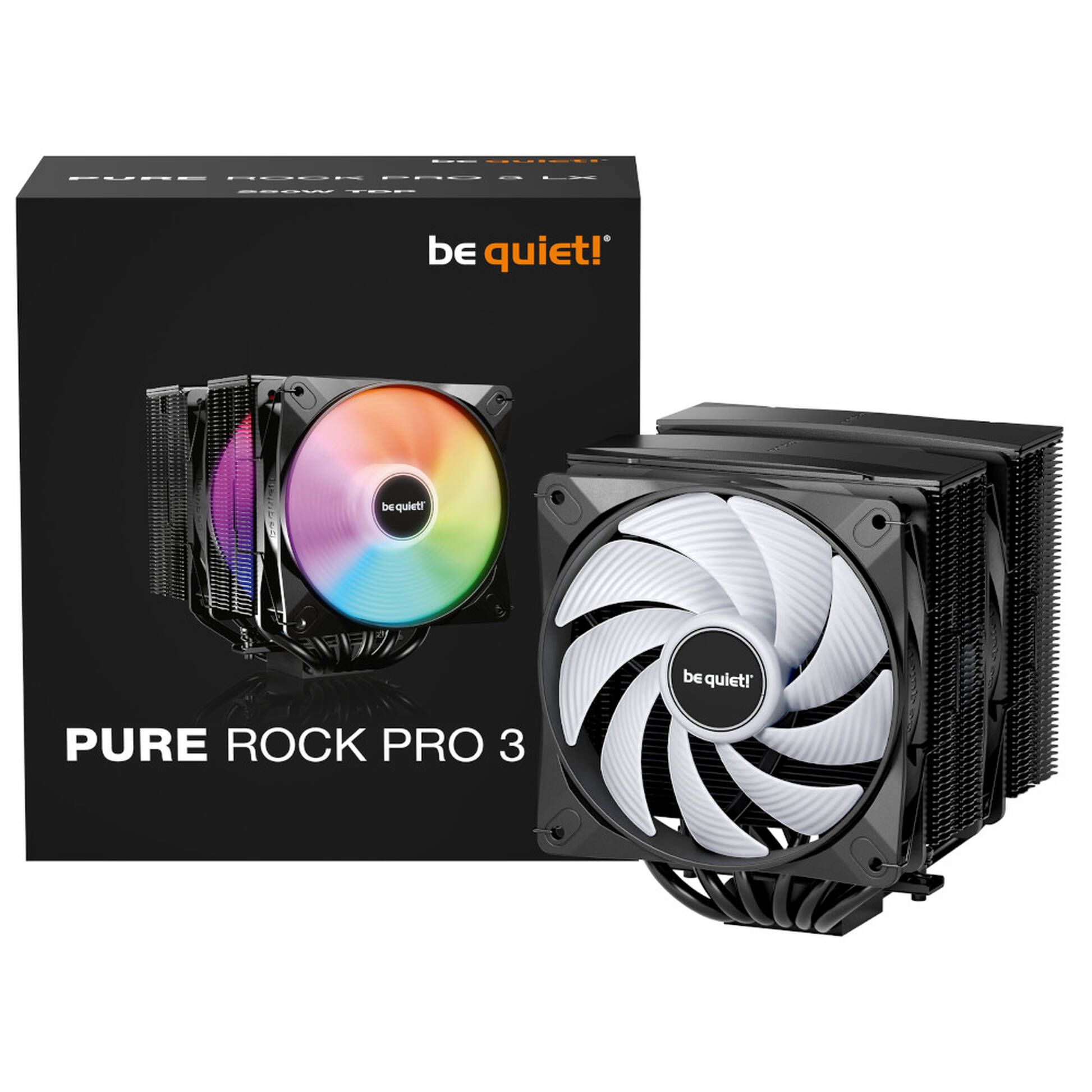 be quiet! Pure Rock Pro 3 LX CPU cooler - 120mm, black