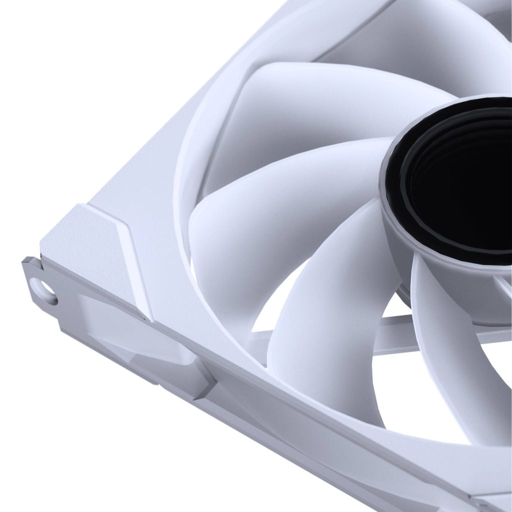 PHANTEKS M25 Gen2 PWM D-RGB Fan 3-Pack - Reverse Blade, 140mm, white
