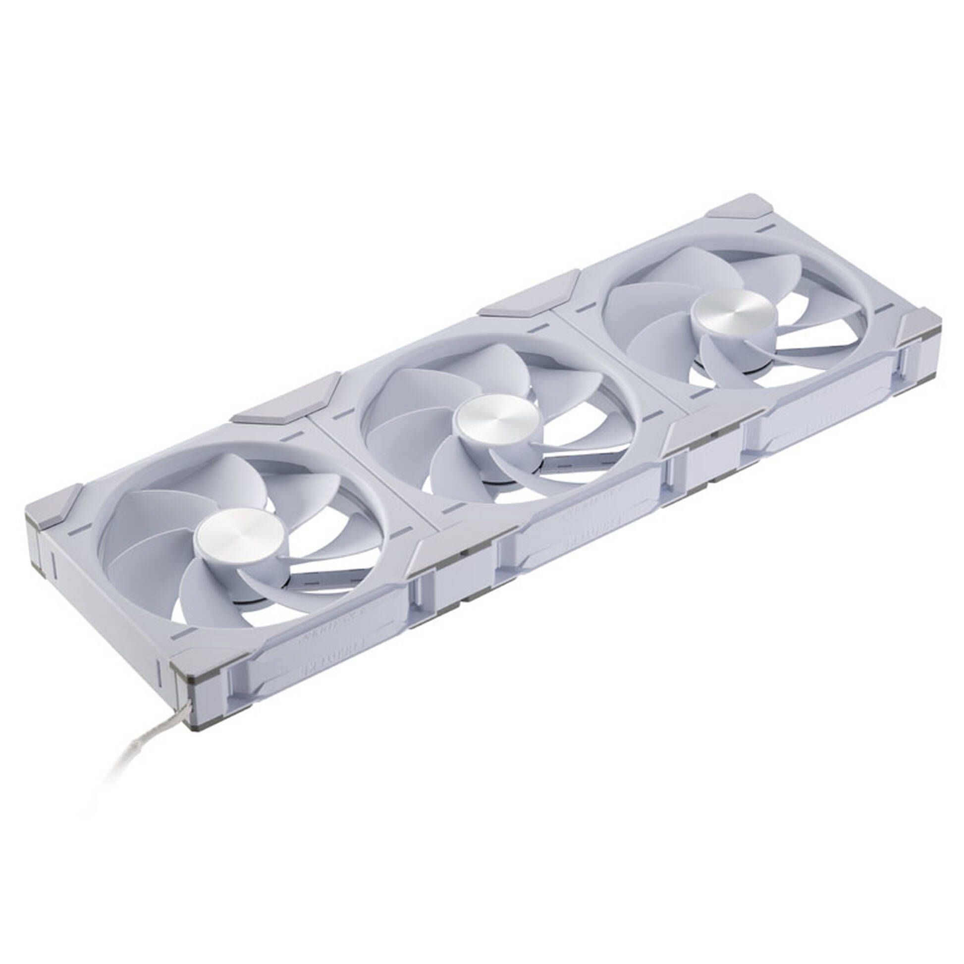 PHANTEKS D30 PWM Reverse Airflow, D-RGB fans, pack of 3 - 140mm, white