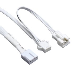PHANTEKS D30 PWM Reverse Airflow, D-RGB fans, pack of 3 - 140mm, white