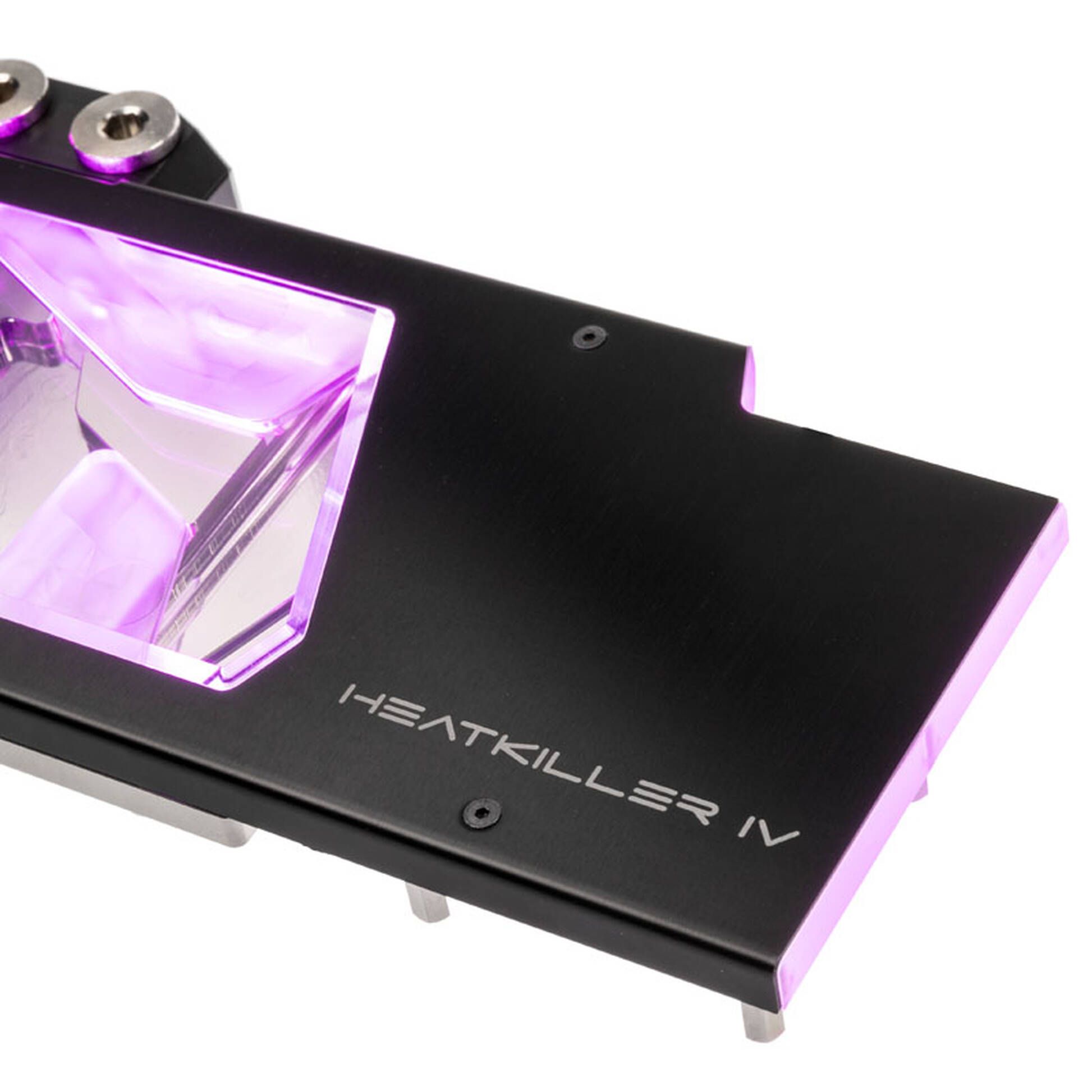 Watercool Heatkiller IV for Radeon RX 5700 / XT, RGB - Acrylic + Nickel, black