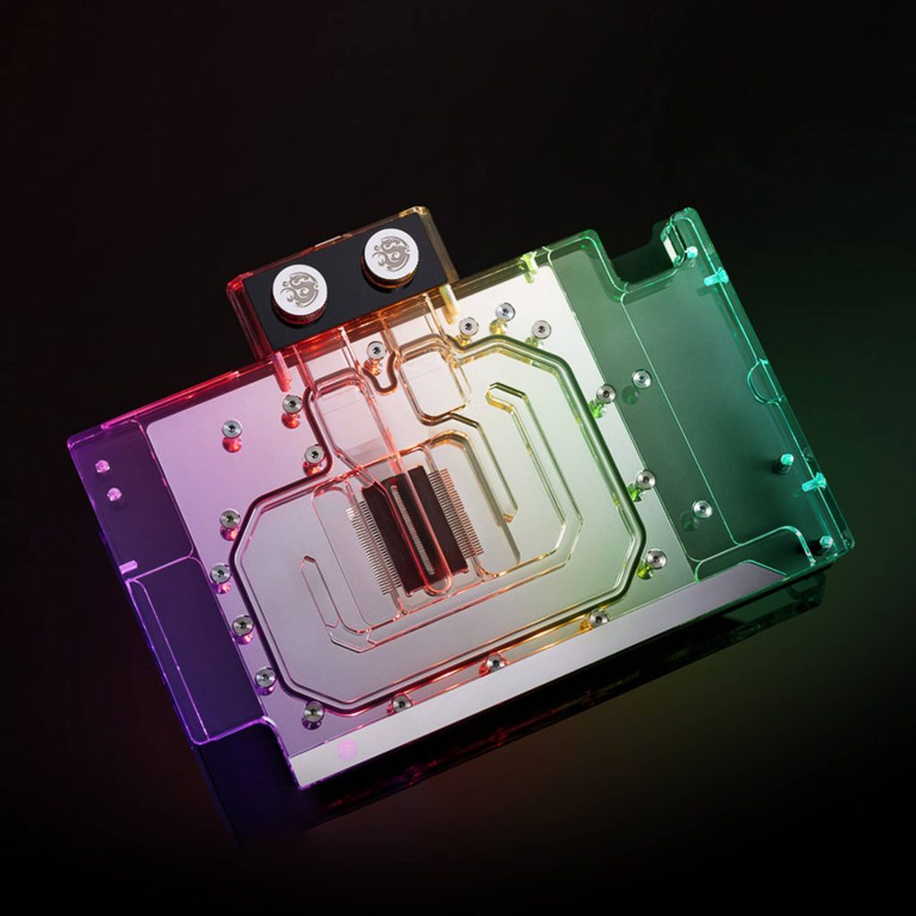 Bitspower Nebula Strix/TUF 4080, ARGB - Nickel + Acrylic