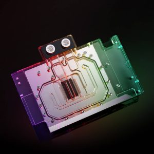 Bitspower Nebula Strix/TUF 4080, ARGB - Nickel + Acrylic
